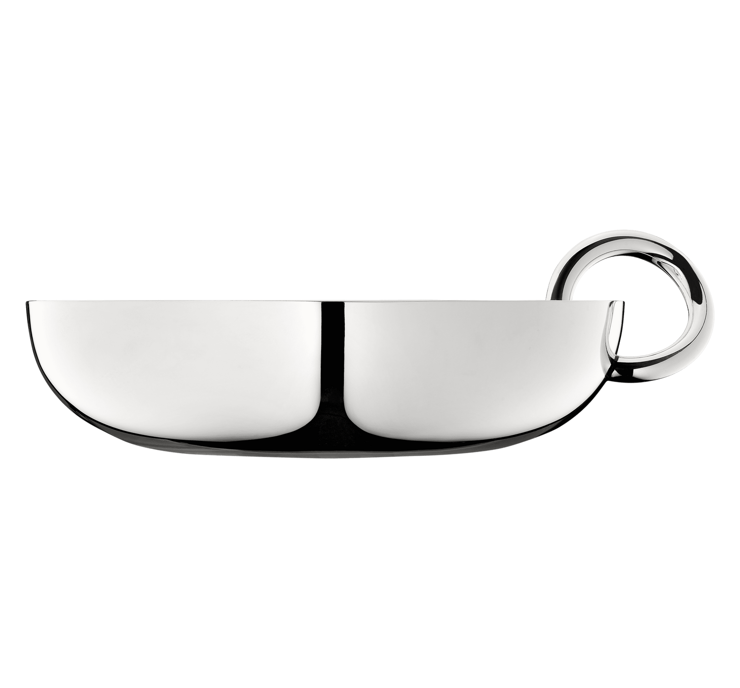 Christofle Vertigo Silver-Plated Snack/Trinket Bangle Bowl