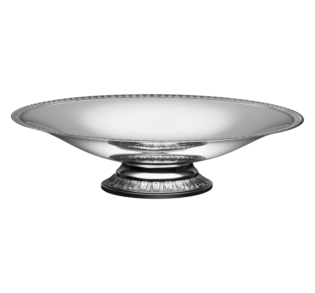 Christofle Malmaison Silver Plated Footed Bowl 18 Cm