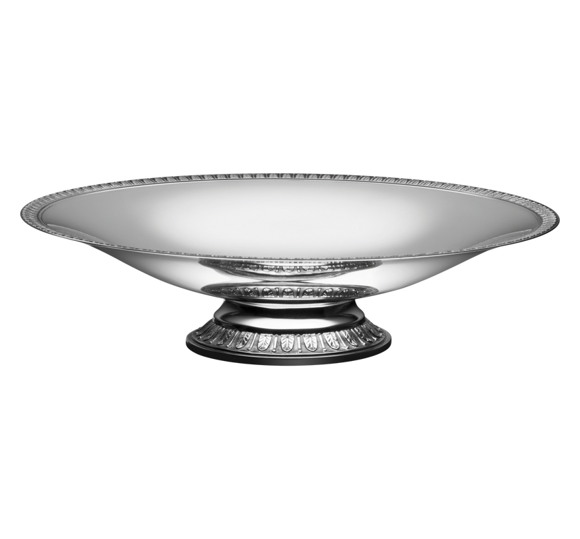 Christofle Malmaison Silver Plated Footed Bowl 18 Cm