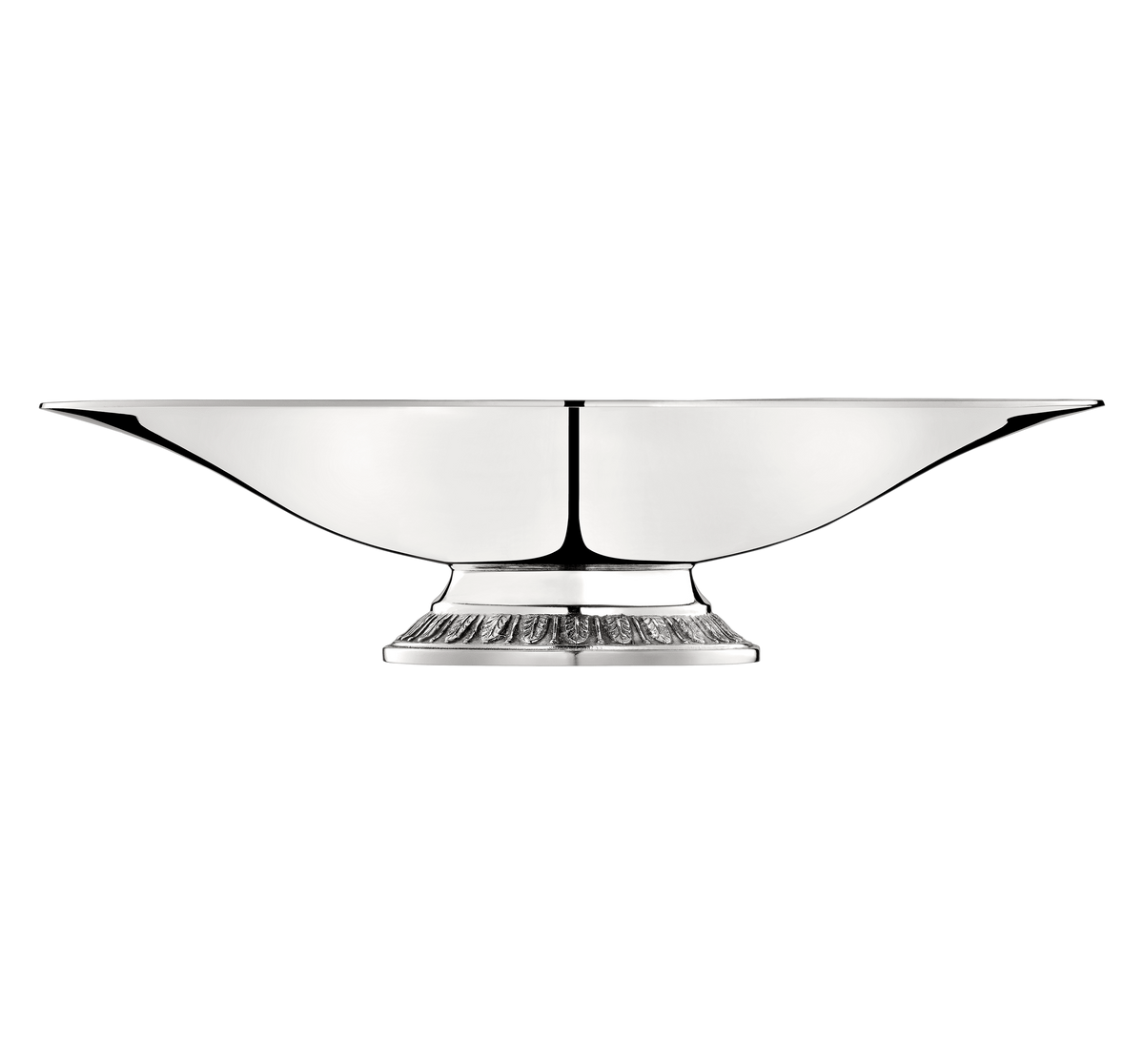 Christofle Malmaison Silver Plated Footed Bowl 18 Cm
