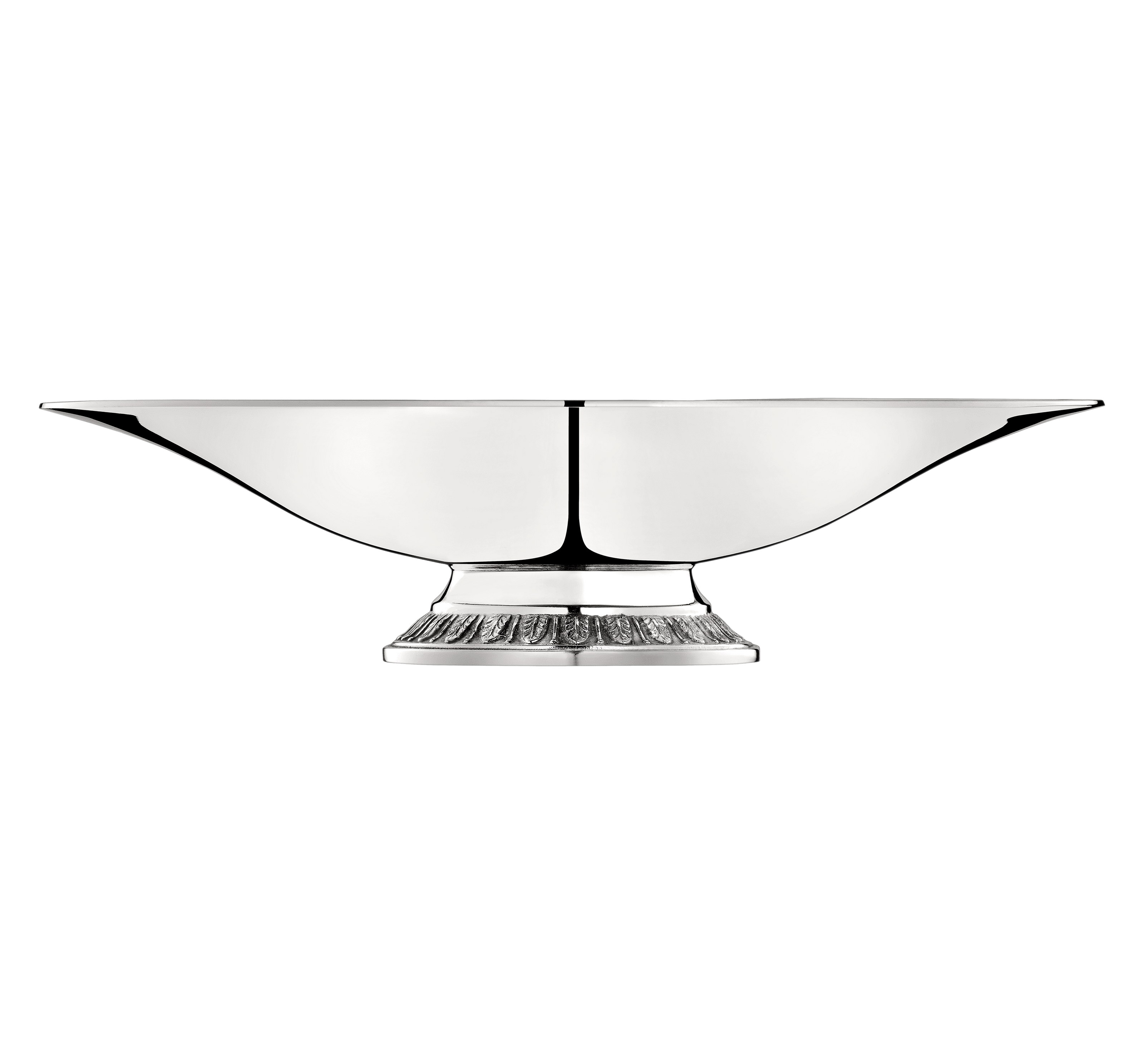 Christofle Malmaison Silver Plated Footed Bowl 18 Cm