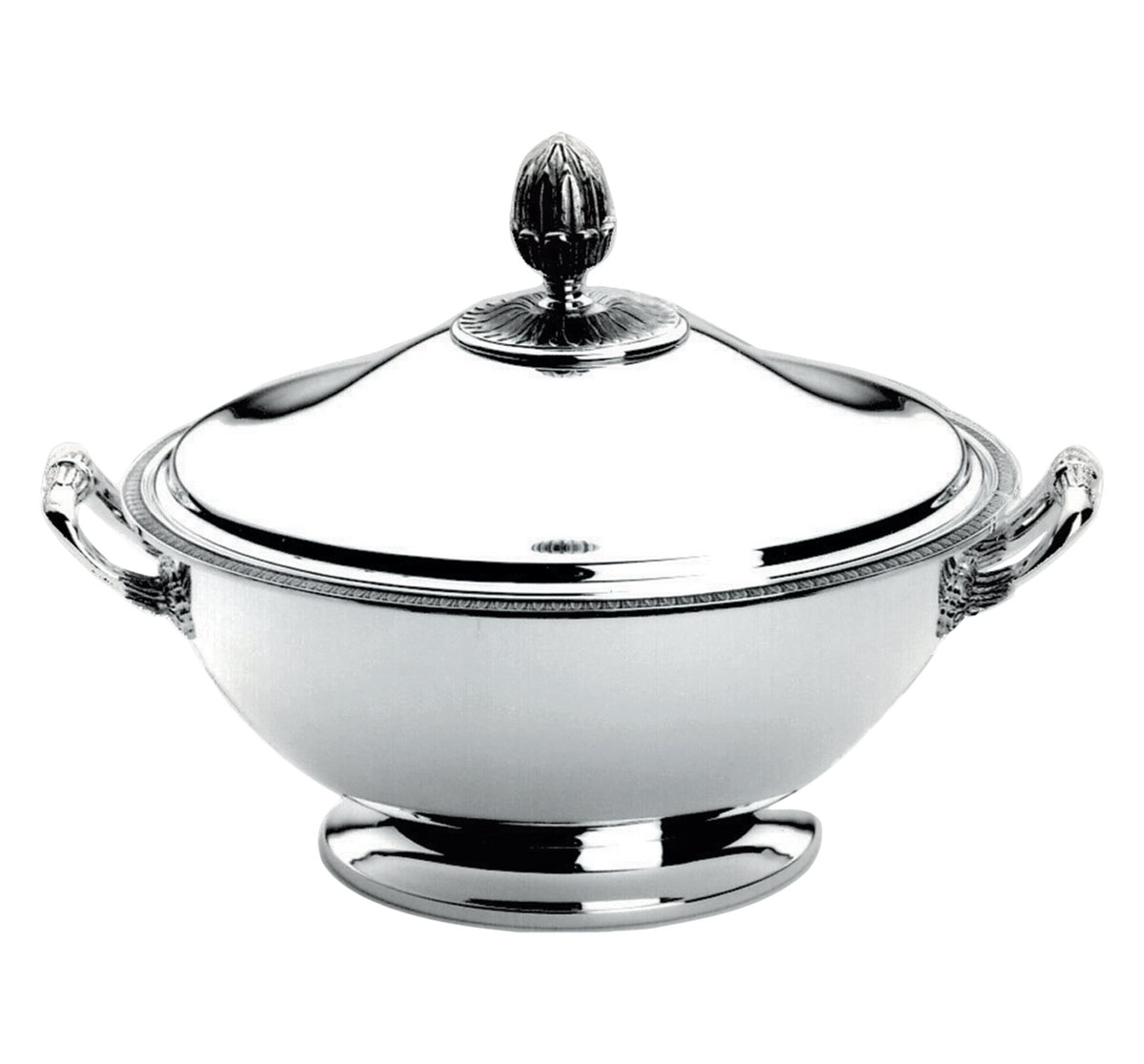 Christofle Malmaison Silver Plated Soup Tureen