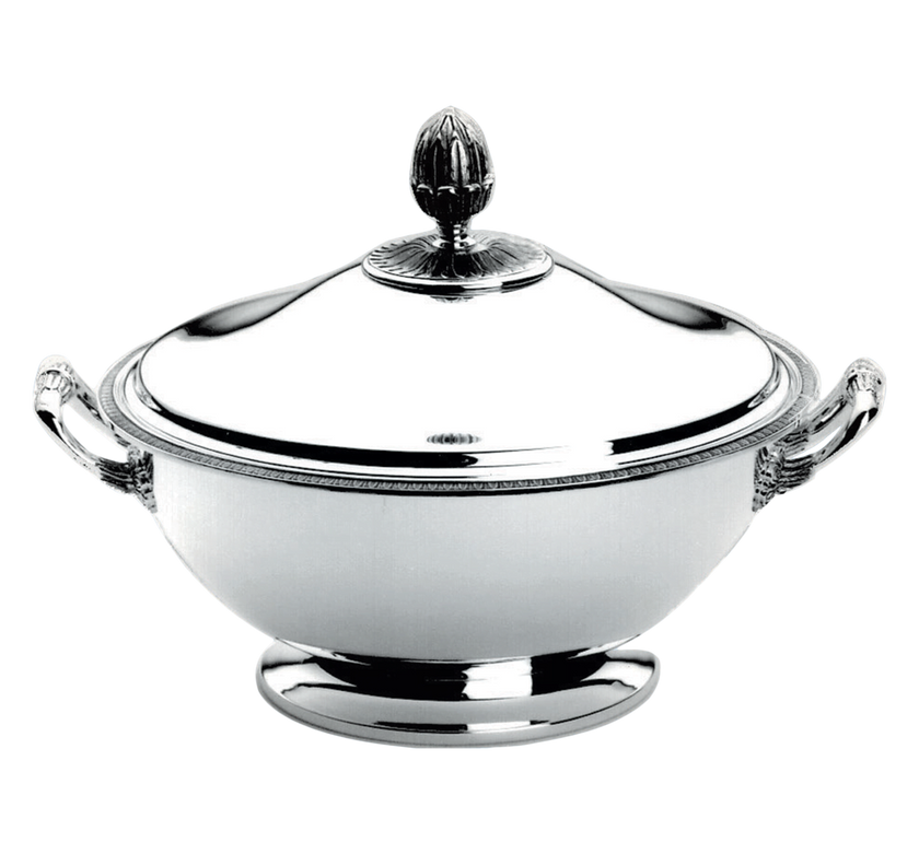Christofle Malmaison Silver Plated Soup Tureen