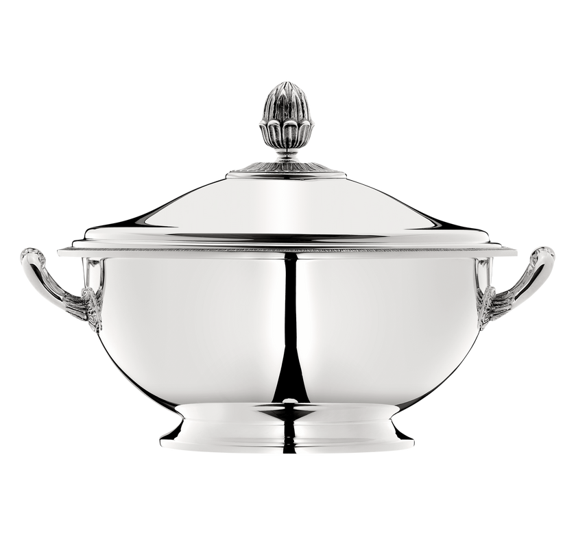 Christofle Malmaison Silver Plated Soup Tureen
