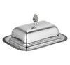 Christofle Malmaison Silver-Plated Lidded Butter Dish