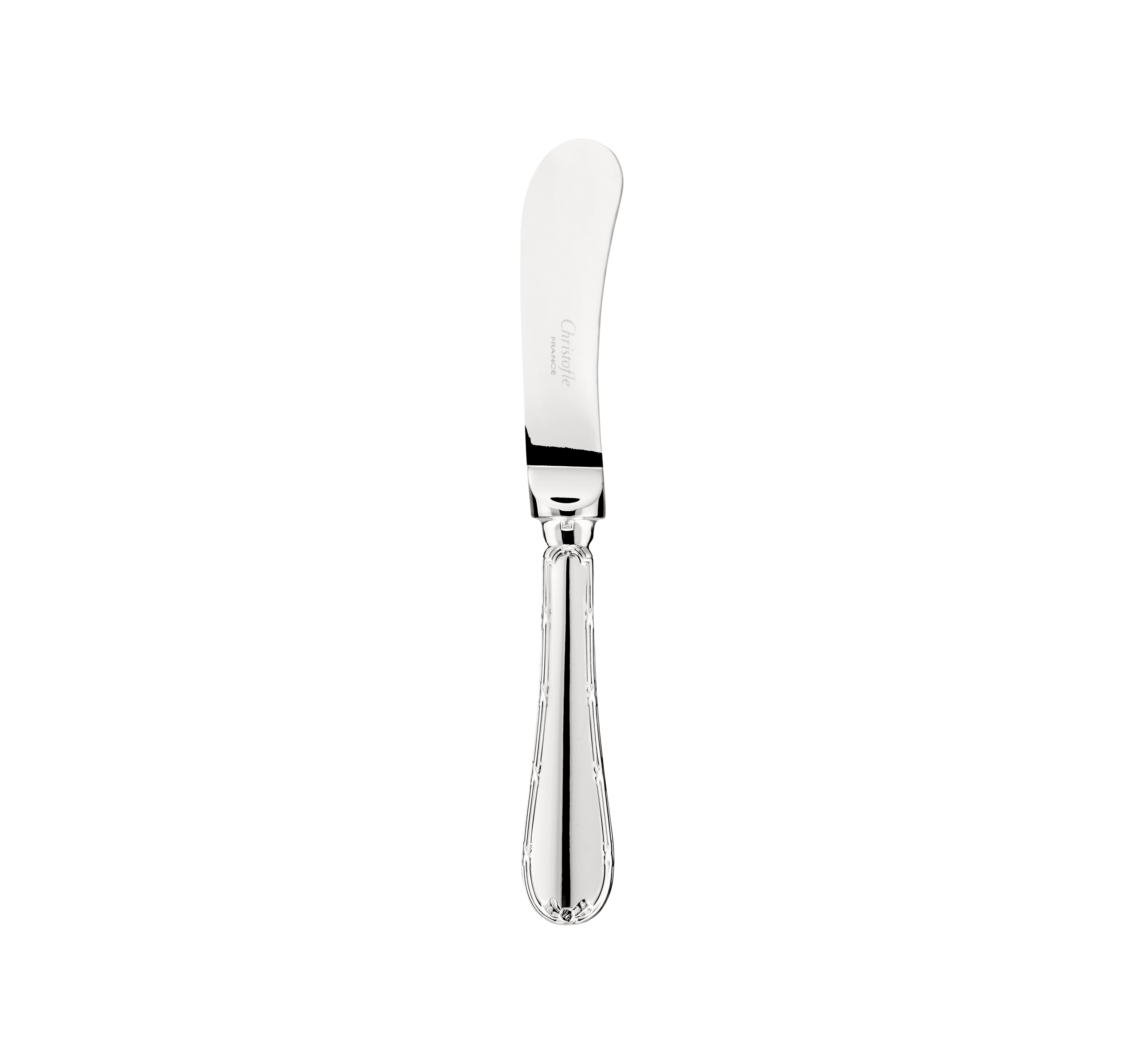 Christofle Rubans Silver Plated Butter Spreader