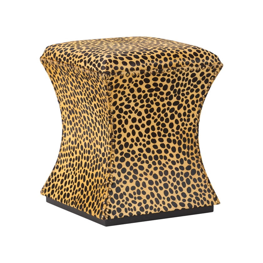 Chelsea House Leopard Ottoman