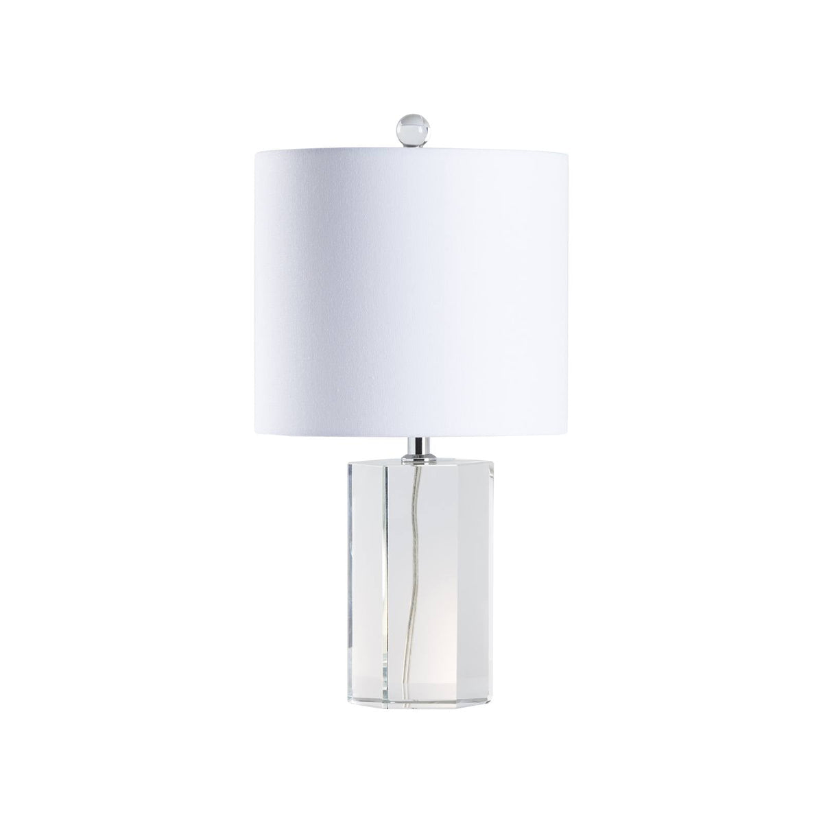 Chelsea House Antonia Petite Crystal Table Lamp