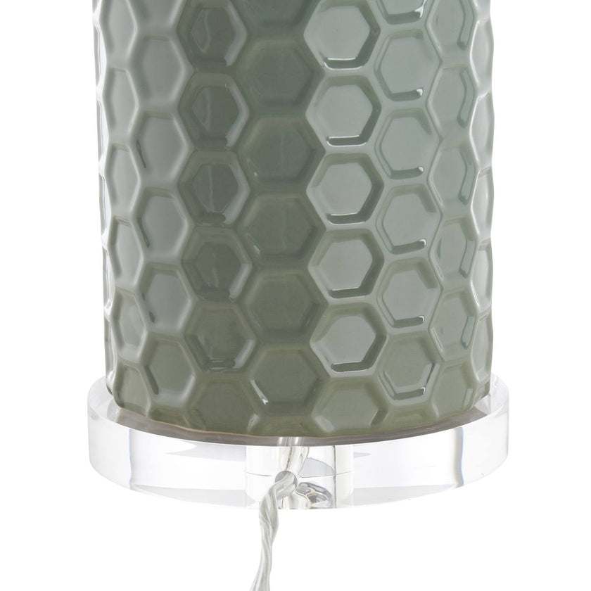 Chelsea House April Honeycomb Table Lamp