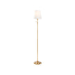 Chelsea House Quatrefoil Gold Leaf Floor Lamp