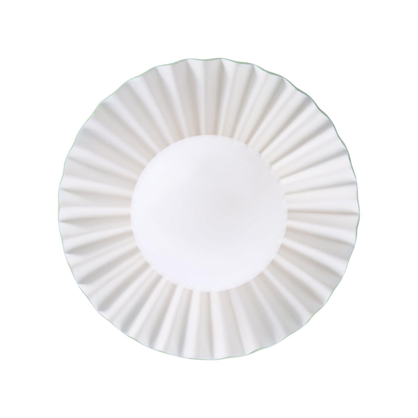 Chelsea House Fancy Ruffle Flush Mount