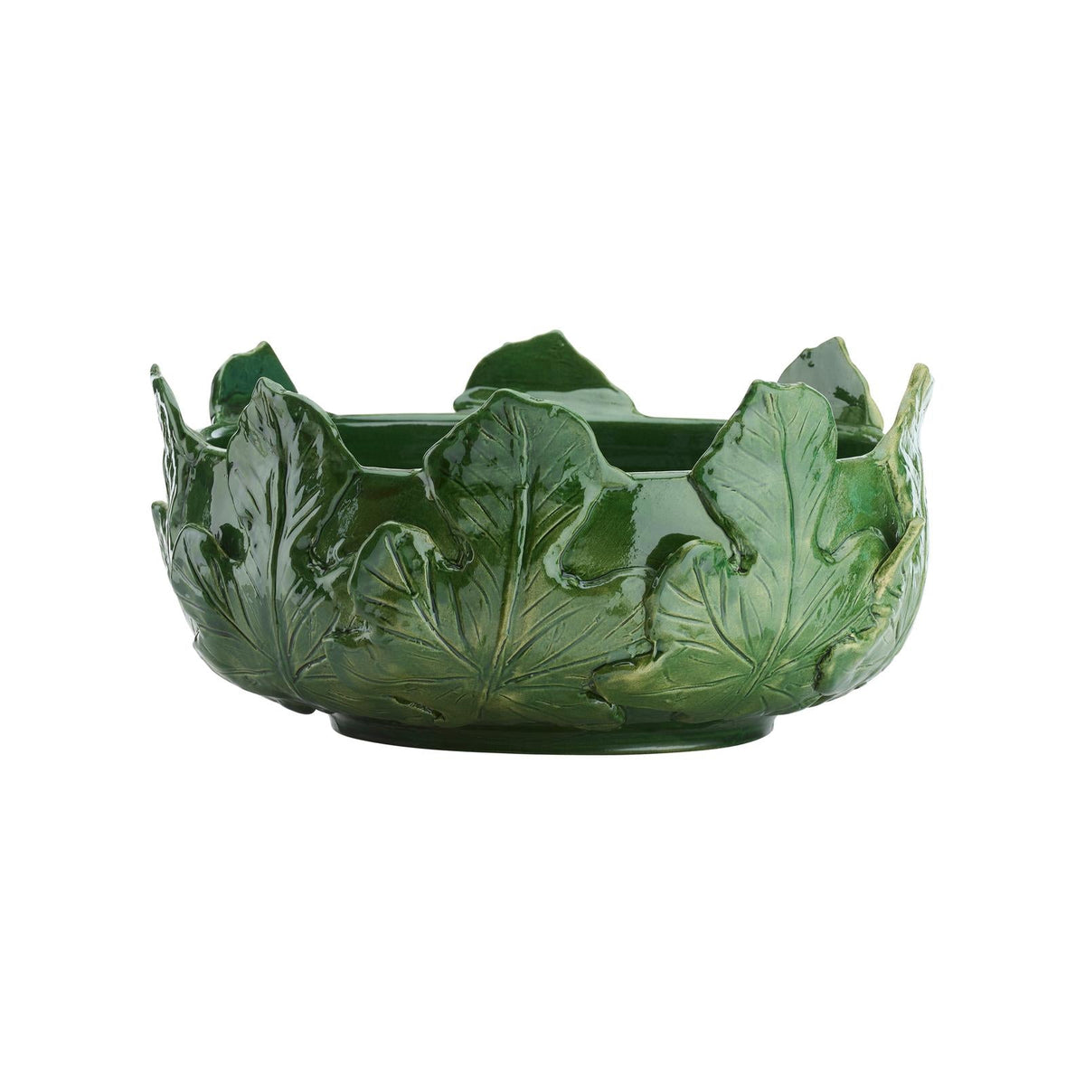 Chelsea House Fig Leaf Green Bowl