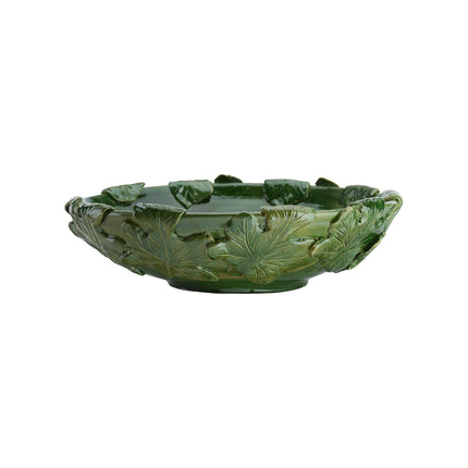 Chelsea House Fig Leaf Low Bowl