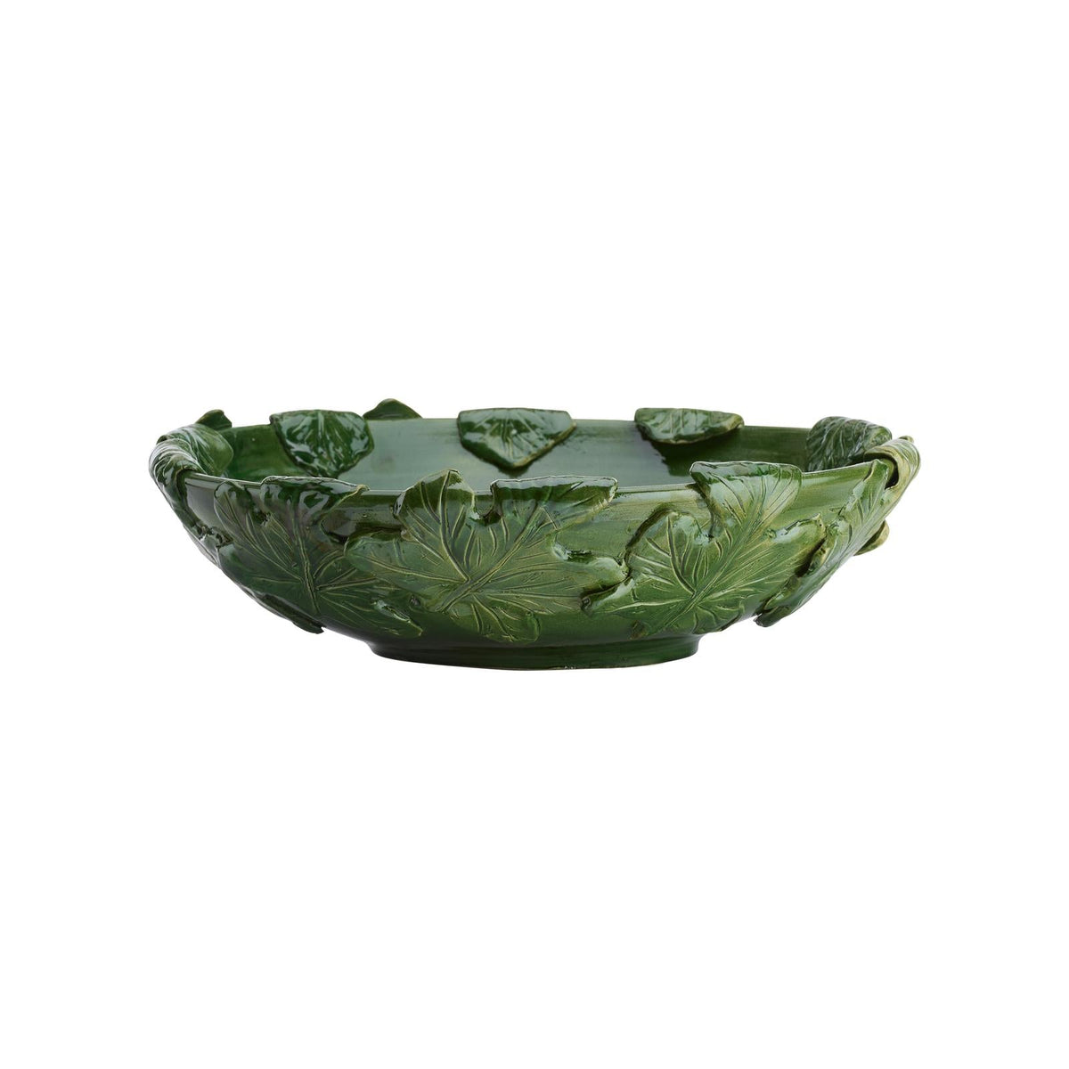 Chelsea House Fig Leaf Low Bowl