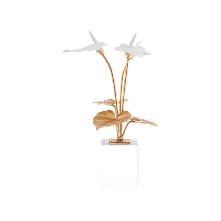 Chelsea House Small Anthuriums on Stand