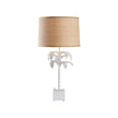 Chelsea House Palm White Table Lamp