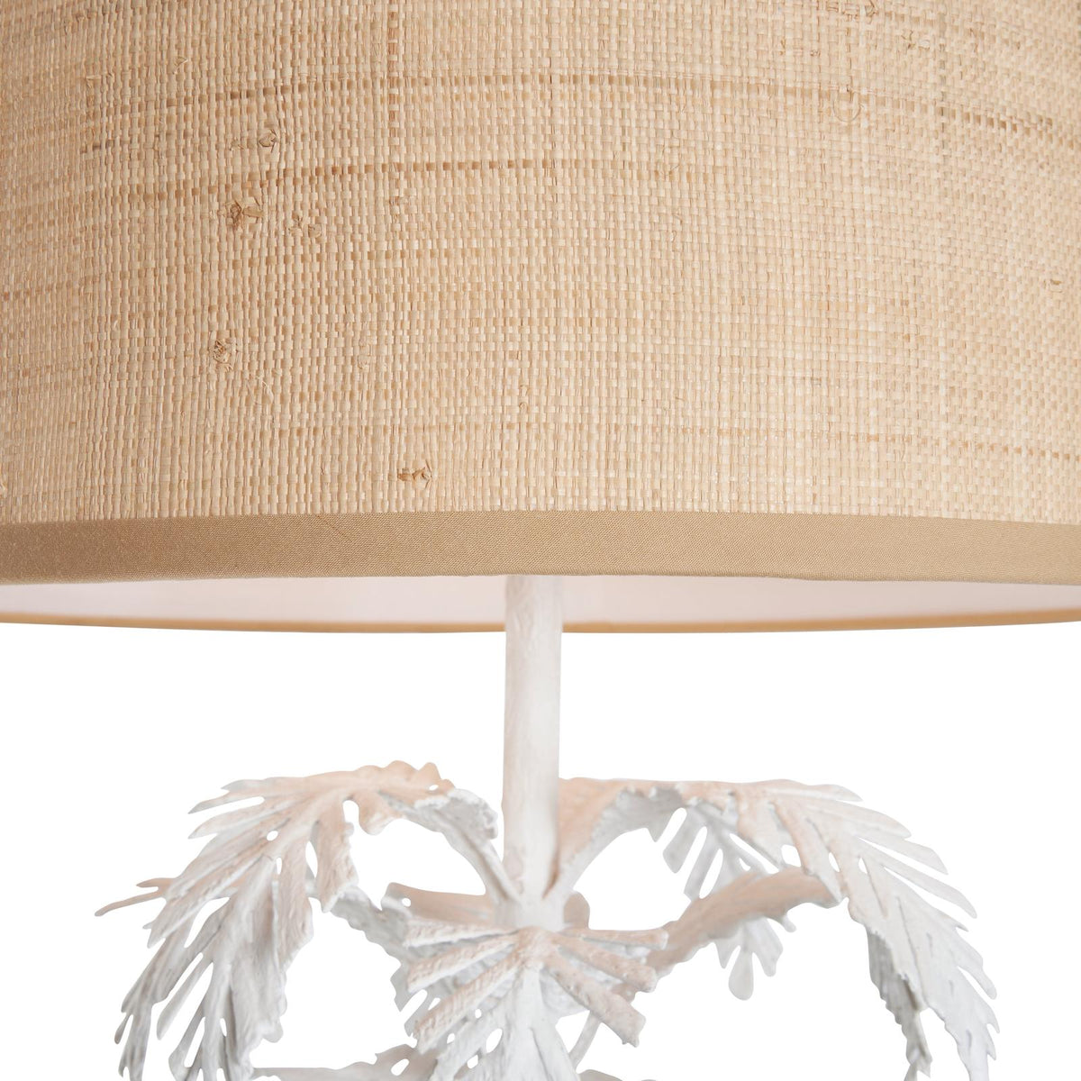 Chelsea House Palm White Table Lamp