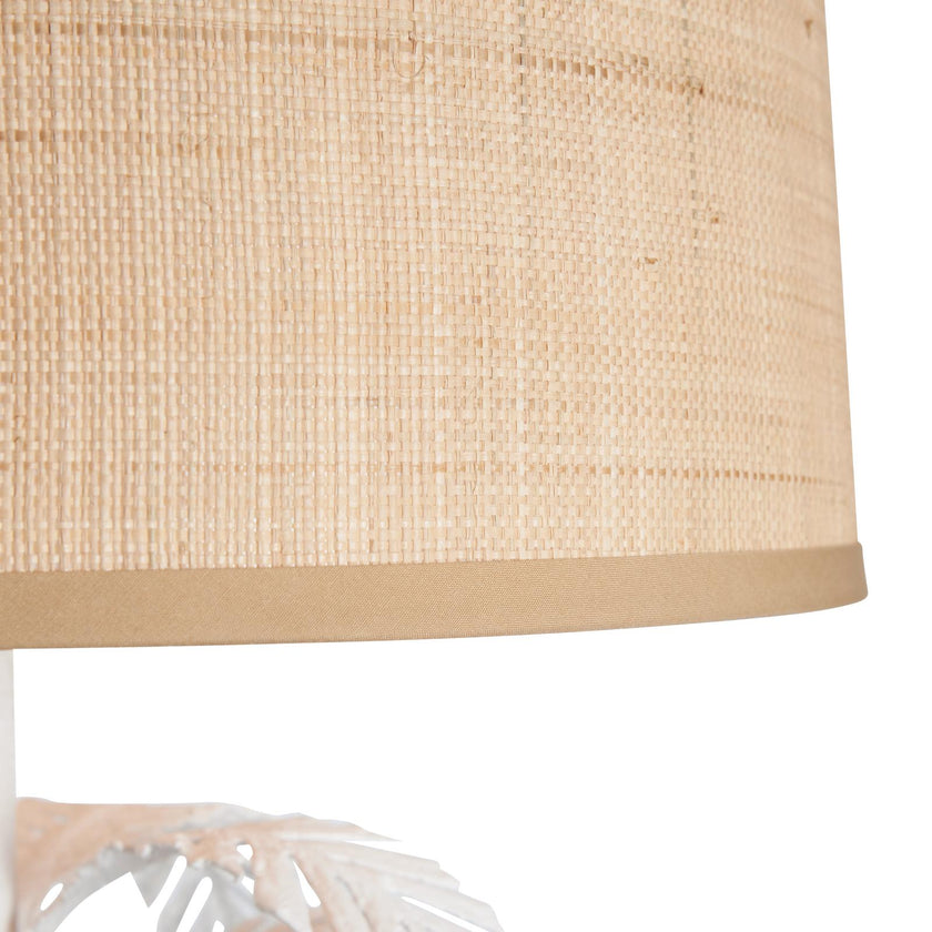 Chelsea House Palm White Table Lamp