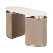 Michael Amini West Kensington Vanity - Sea Salt Caramel
