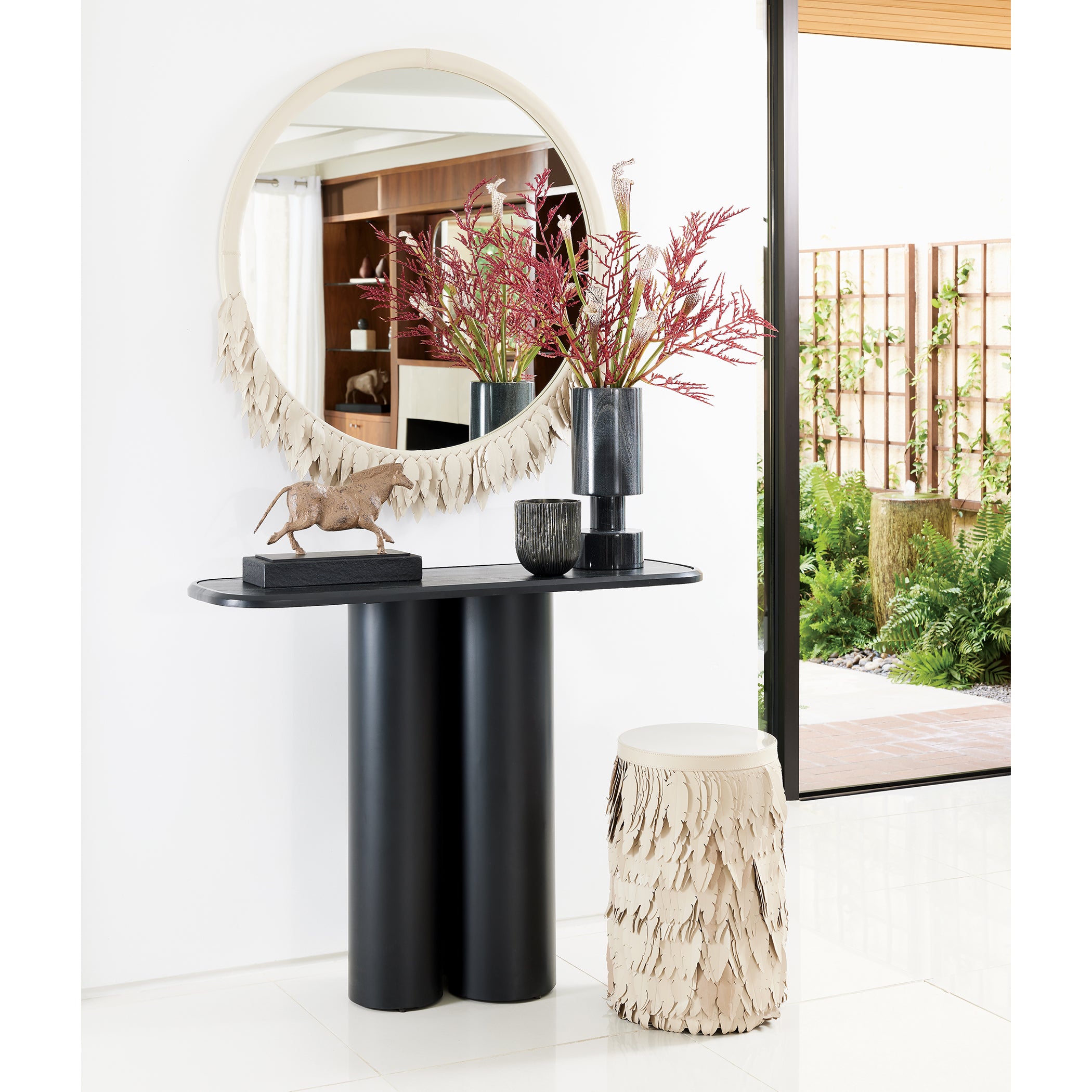 Global Views Luc Vase Marble