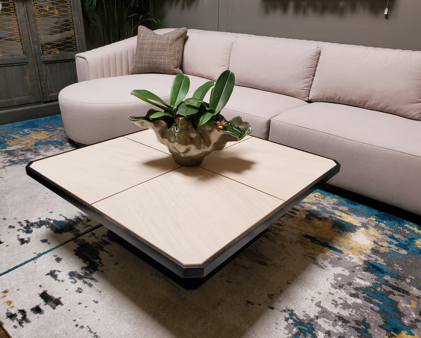 Caracole Classic Solid As A Rock Cocktail Table Floor Sample
