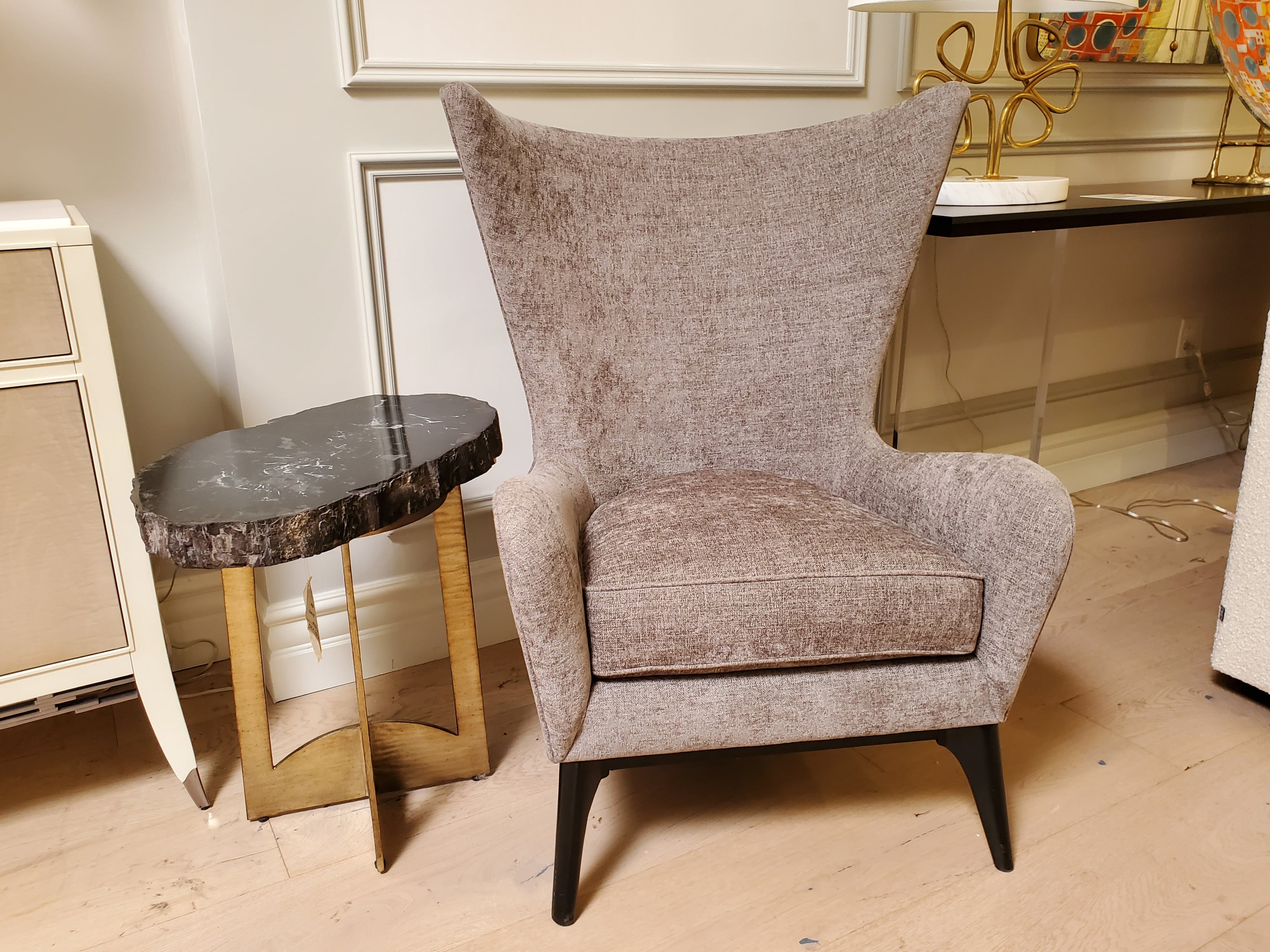 Caracole What's New Pussycat? Chair II Floor Sample