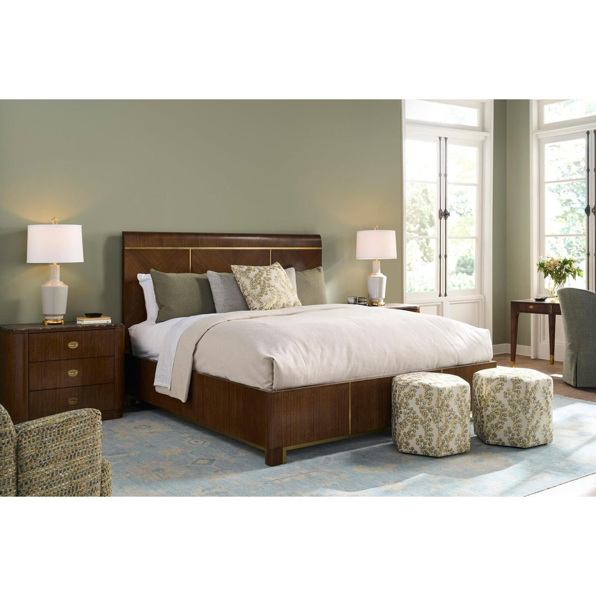 Century Furniture Marquis Maxwell Three Drawer Nightstand