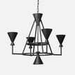 Bristol Modern Iron Chandelier