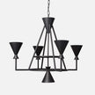 Bristol Modern Iron Chandelier