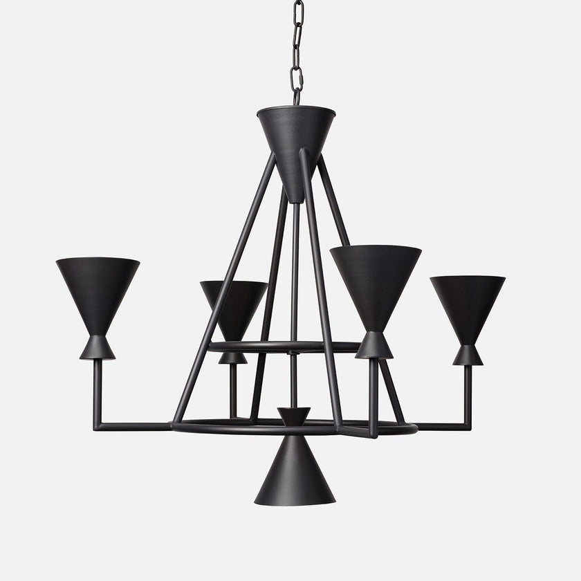 Bristol Modern Iron Chandelier