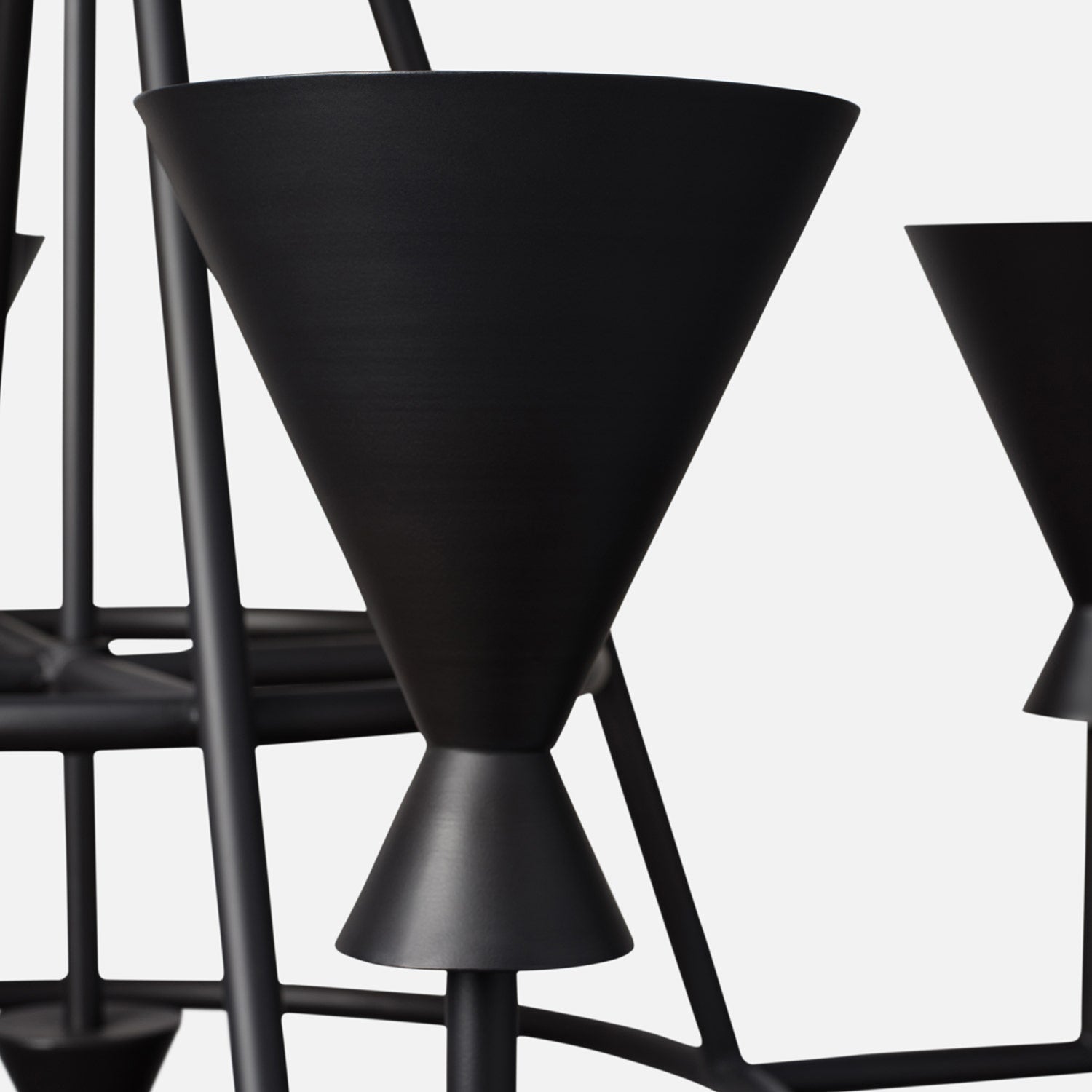 Bristol Modern Iron Chandelier