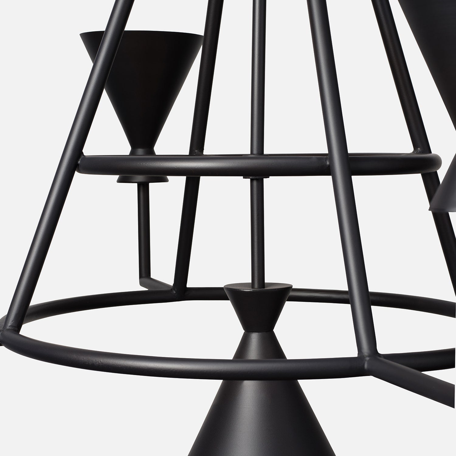 Bristol Modern Iron Chandelier