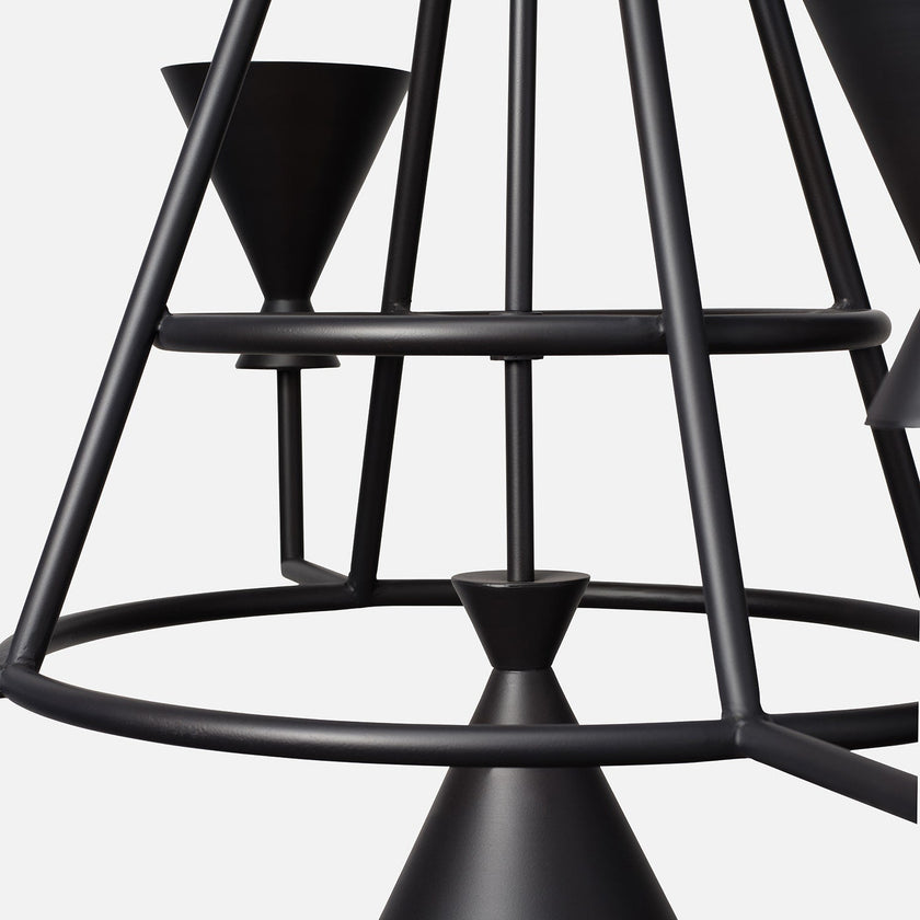 Bristol Modern Iron Chandelier