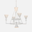 Bristol Modern Iron Chandelier