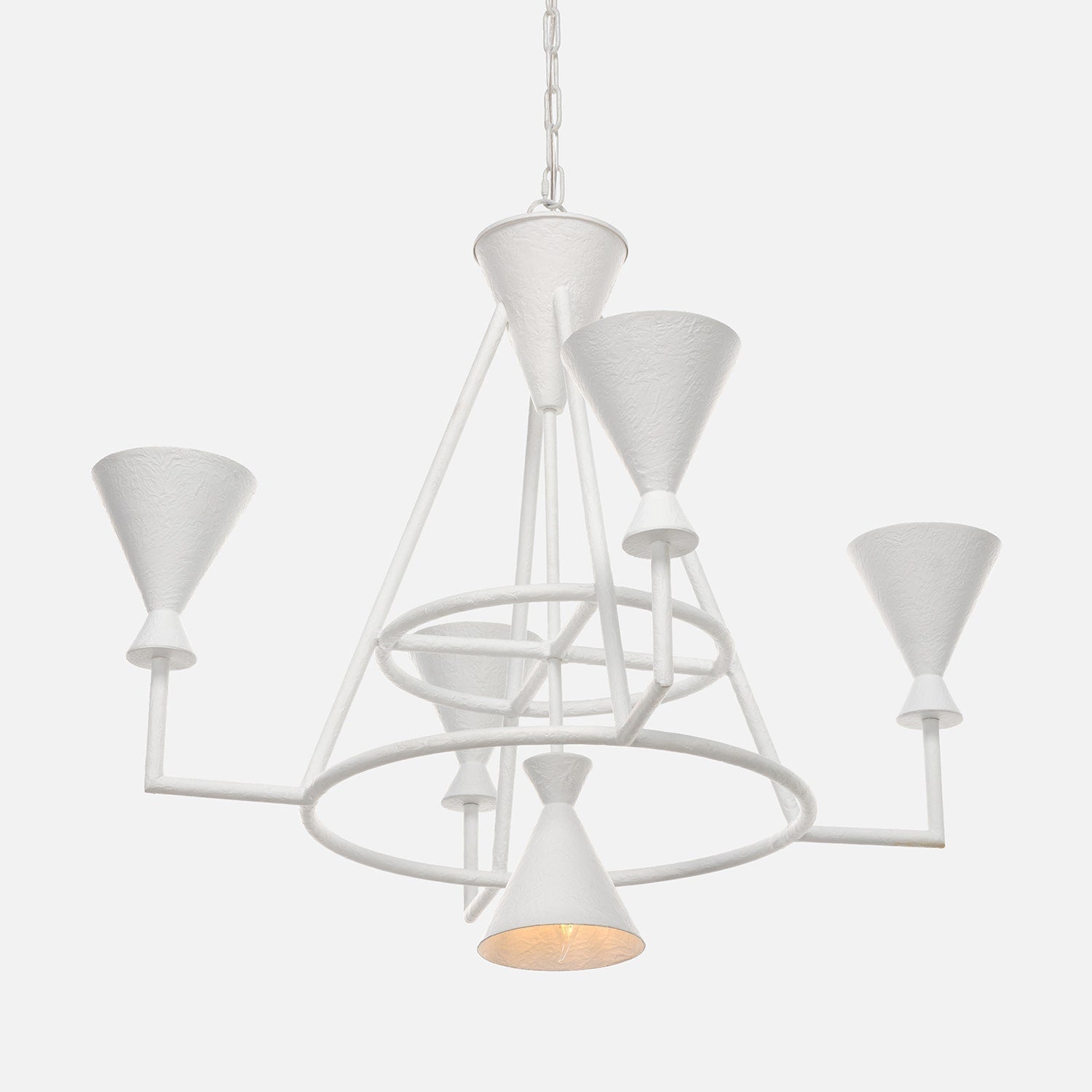 Bristol Modern Iron Chandelier