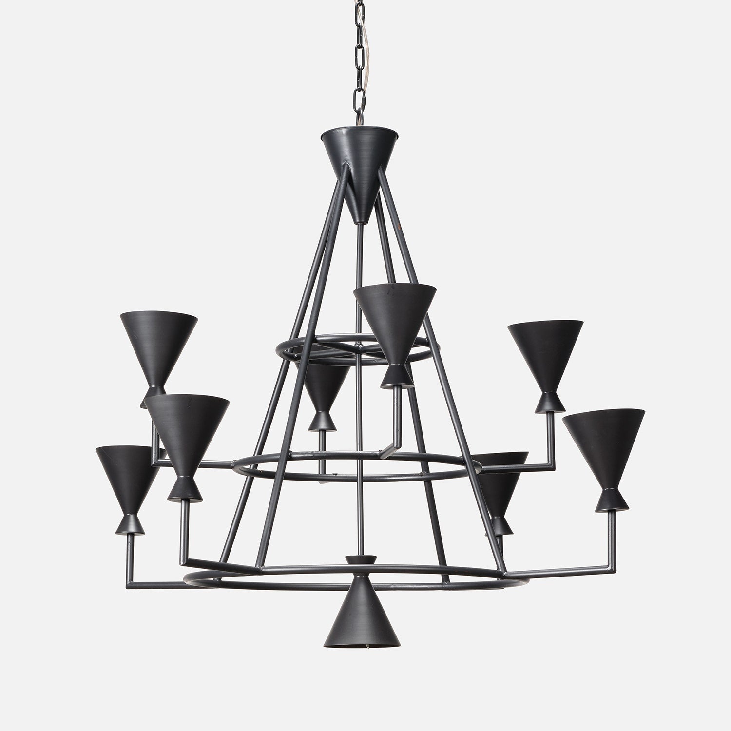 Bristol Modern Iron Chandelier