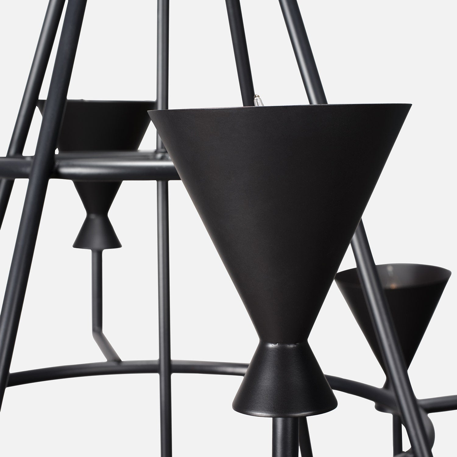 Bristol Modern Iron Chandelier