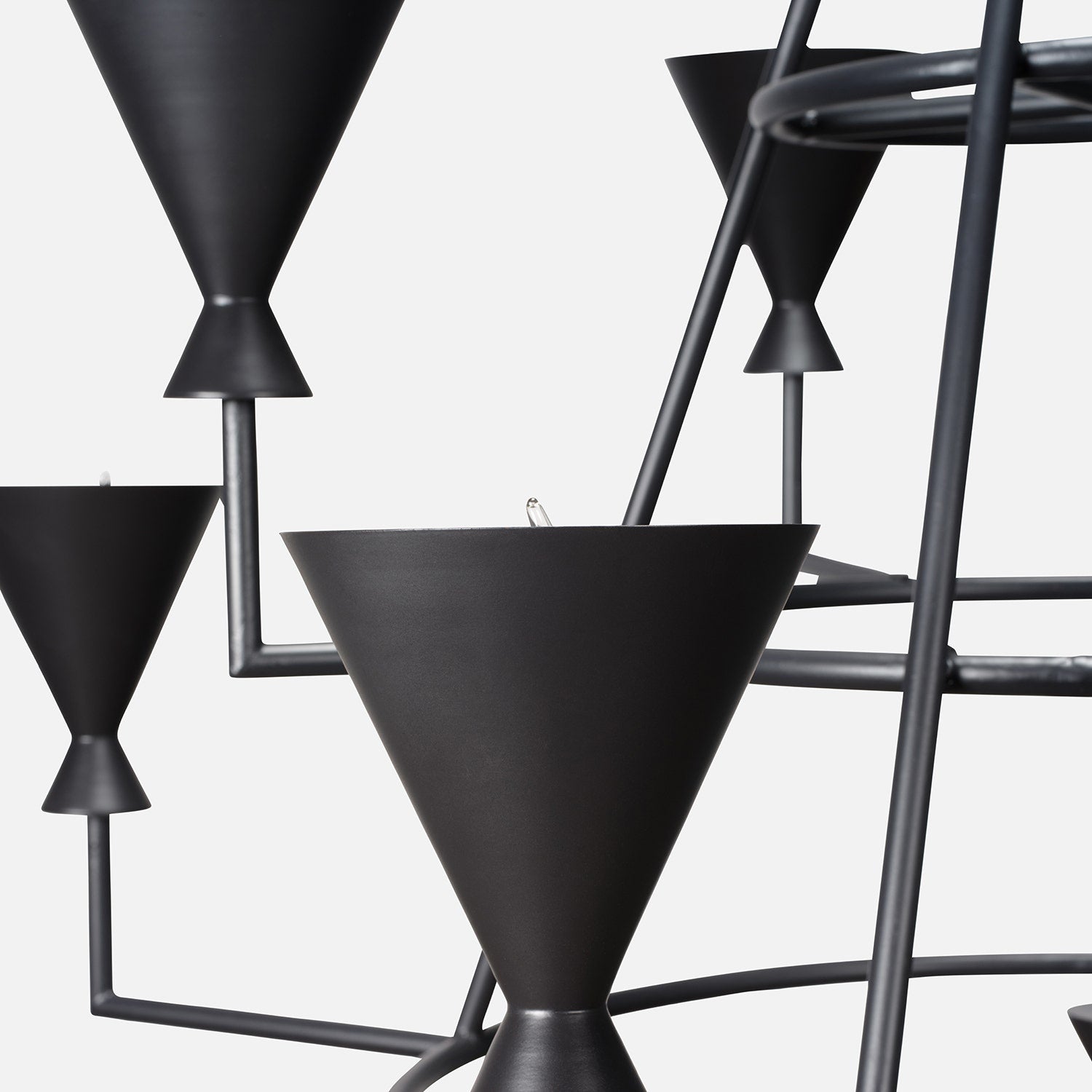 Bristol Modern Iron Chandelier