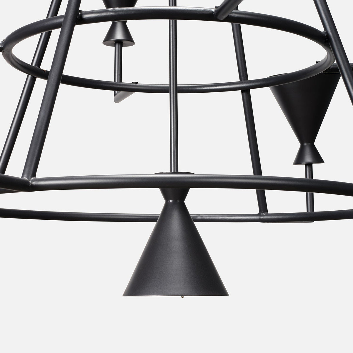 Bristol Modern Iron Chandelier