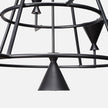Bristol Modern Iron Chandelier