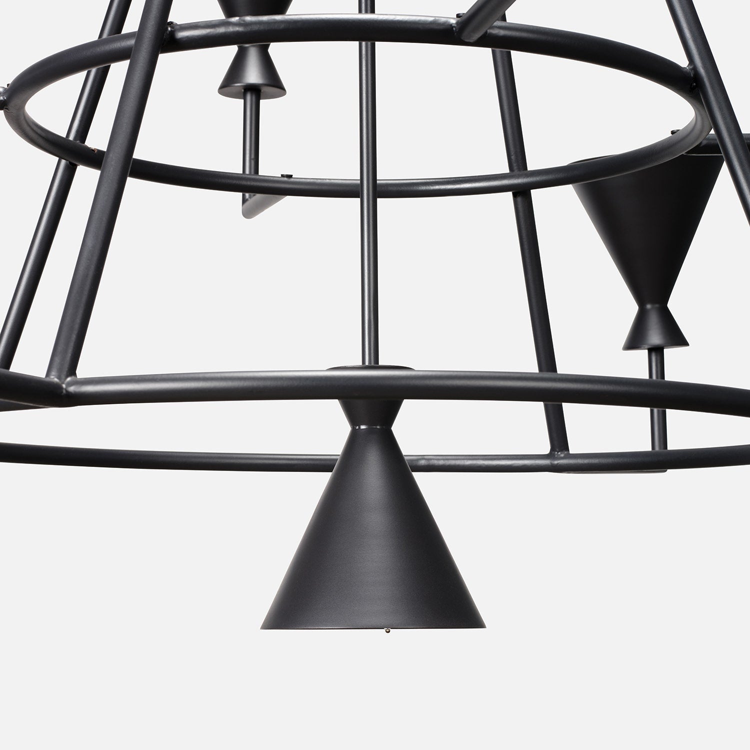 Bristol Modern Iron Chandelier