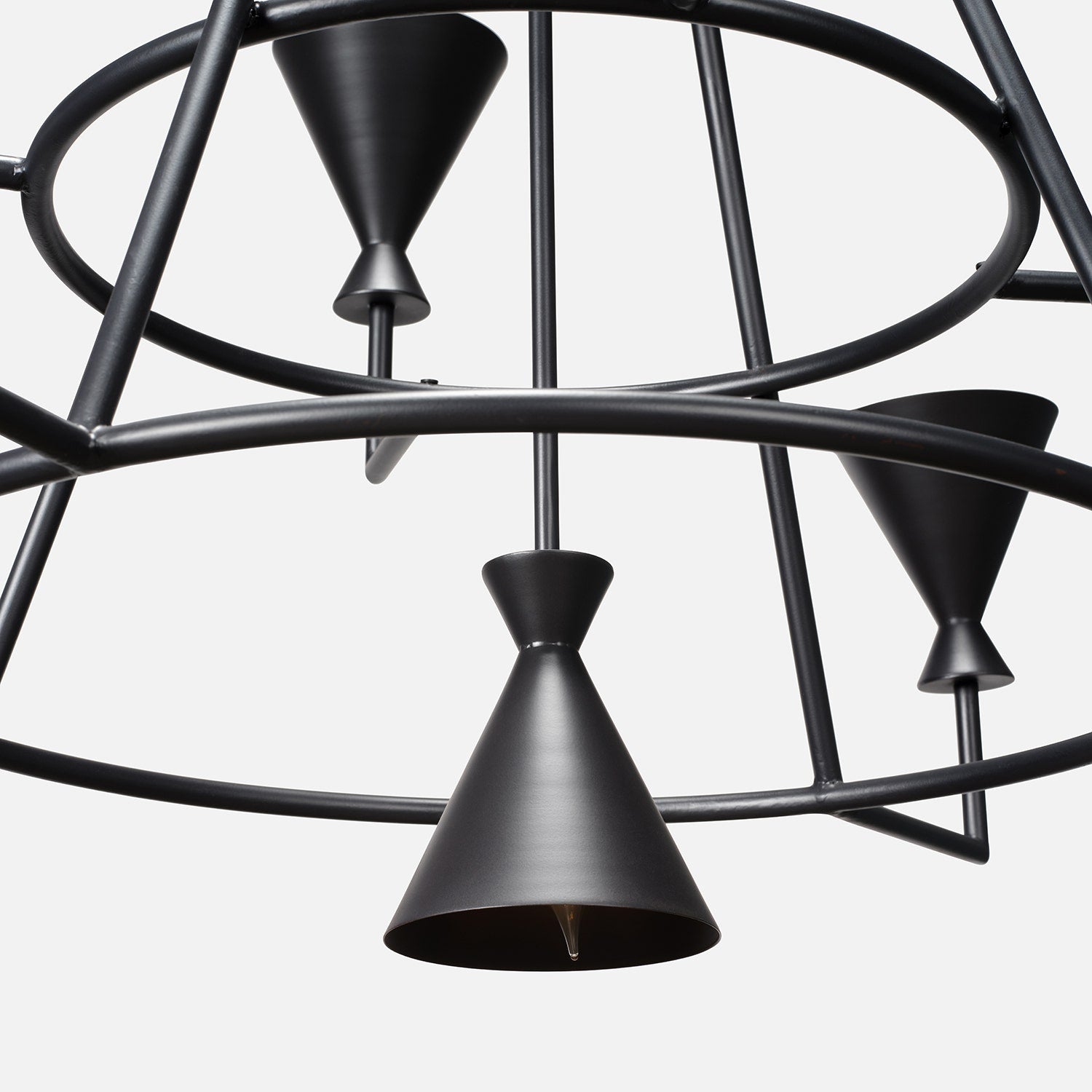 Bristol Modern Iron Chandelier