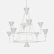Bristol Modern Iron Chandelier