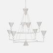 Bristol Modern Iron Chandelier