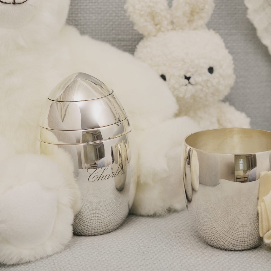 Christofle MOOD Silver Plated Baby 4 Pieces