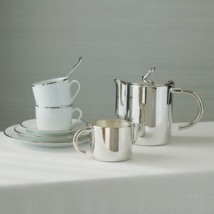 Christofle Vertigo Silver Plated 6-Cup Hot Beverage Jug 0.75 L
