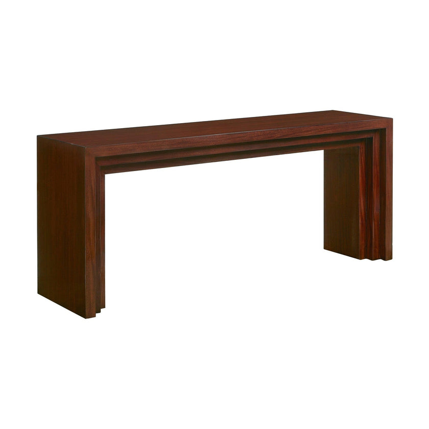 Maitland Smith Aries Console - Belgian Chocolate