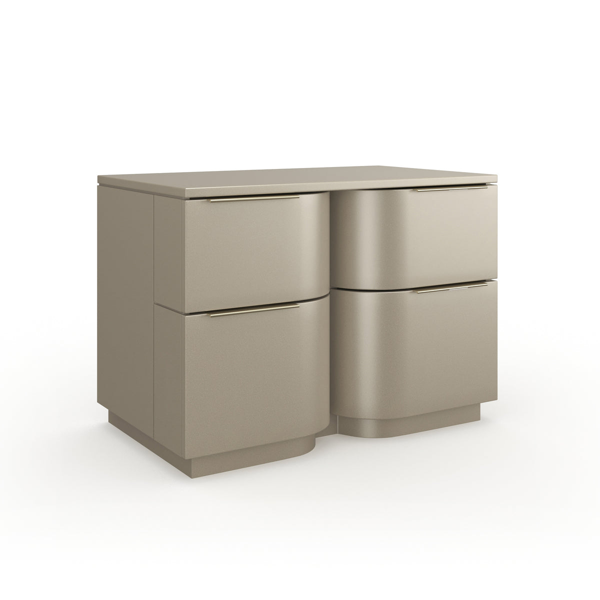 Caracole Classic Oblique Large Nightstand PD