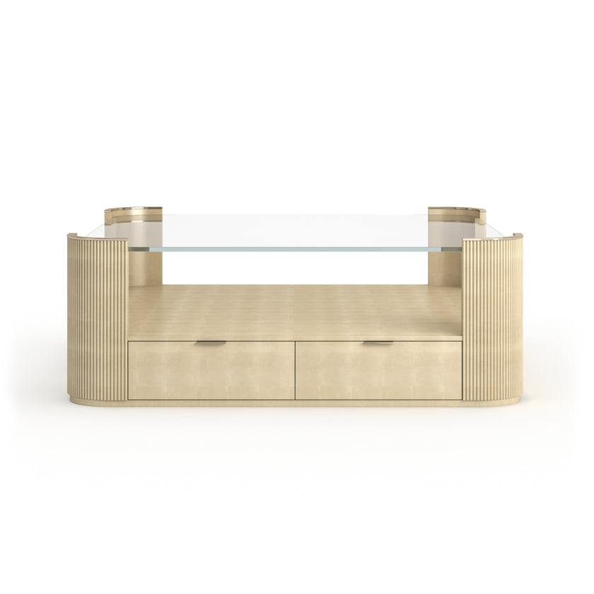 Caracole Classic Love Square Cocktail Table