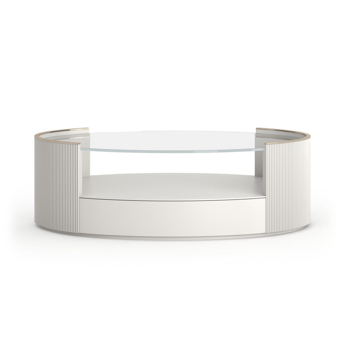 Caracole Classic Love Oval Cocktail Table